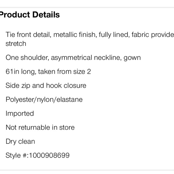 🛑 1 hour sale. Adrianna Papell, ginger gown, size 16 - Picture 3 of 11